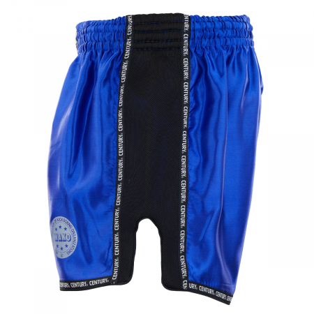 Pantaloni scurti C-GEAR K1/Muay Thai Competition, omologat WAKO, Century, Albastru/Negru, M [5]