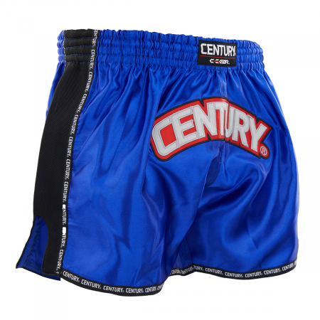 Pantaloni scurti C-GEAR K1/Muay Thai Competition, omologat WAKO, Century, Albastru/Negru, M [2]