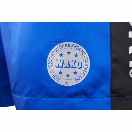 Pantaloni scurti C-GEAR Kickboxing Competition, omologati WAKO, Century, Albastru/Negru, S [10]