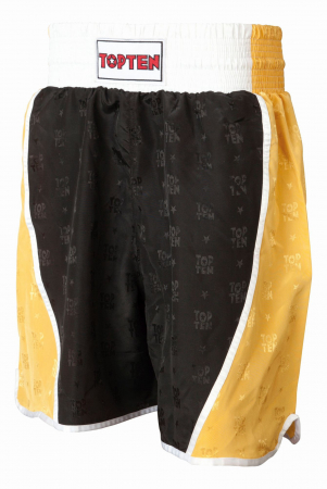 Ultimele bucati - Pantaloni scurti „Champ“, Top Ten, Negru-Gold, S