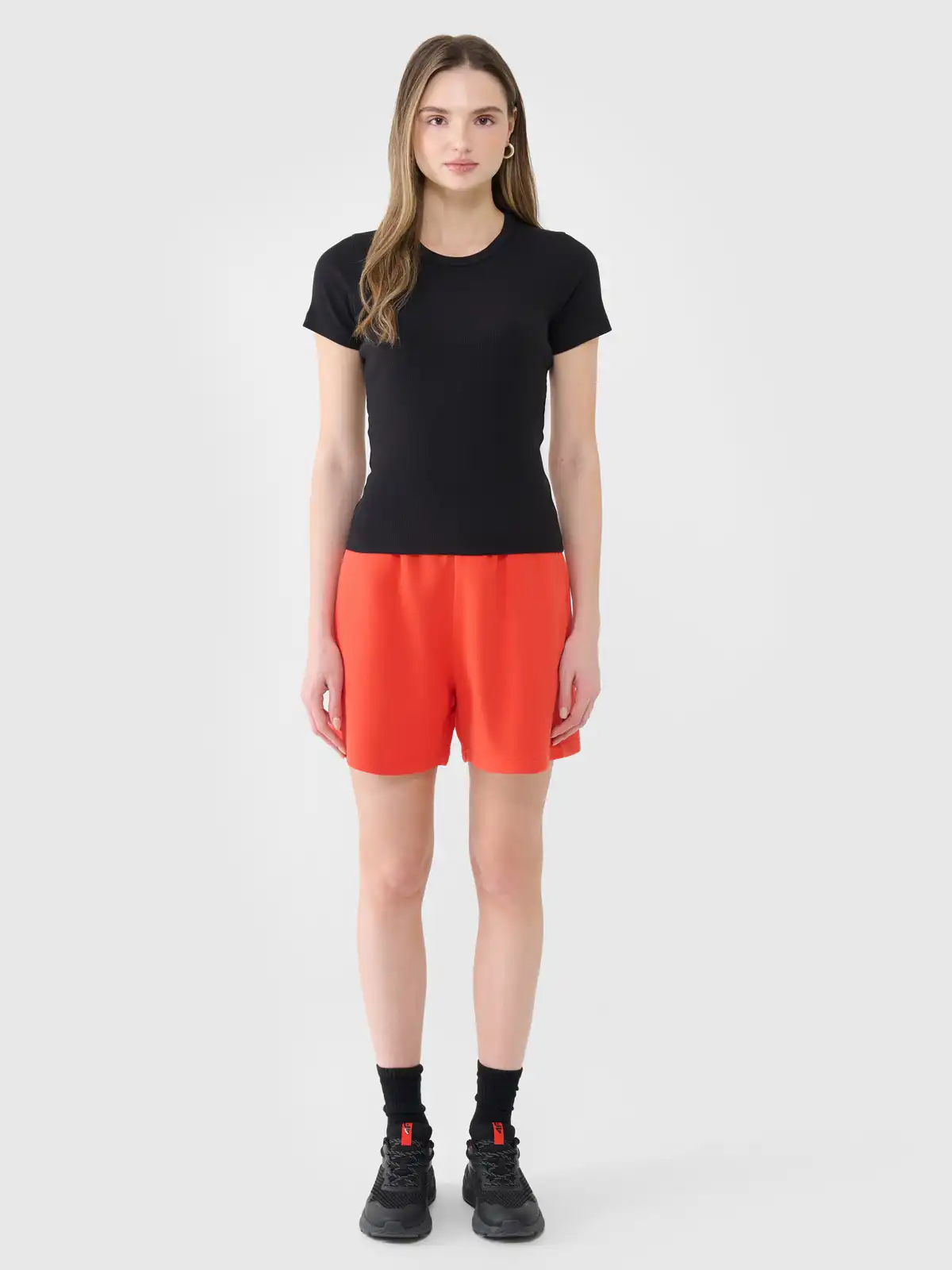 Pantaloni scurti dama 4F, rosu, XS [9]