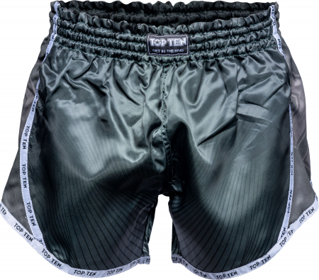 MMA - Pantaloni scurti Kickboxing “Vectory”, Top Ten, Verde, XXL