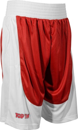 Pantaloni scurti „Mesh Side”, Top Ten, Rosu-Alb, 2XL [2]