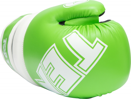 Manusi Pointfighter “Glossy Block”, omologat WAKO, verde-alb, marime S [1]