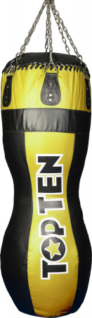 Import - Punching bag, Heavy Bag “Premium” - black-yellow, filled