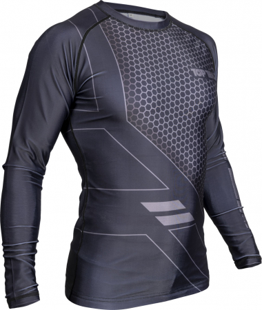 Tricou Rash Guard “COMBat” , Top Ten, Negru, XXL [1]