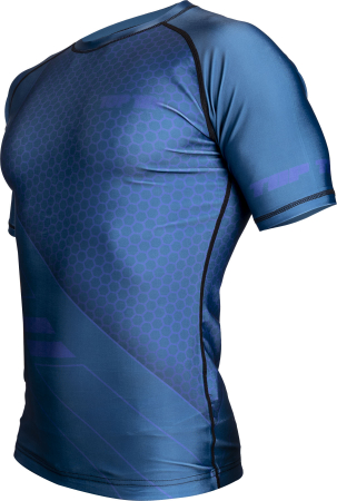 Rash Guard “COMBat” - blue, size XXL [3]