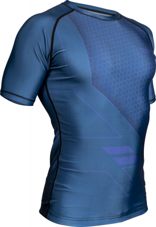 Rash Guard “COMBat” - blue, size XXL [2]