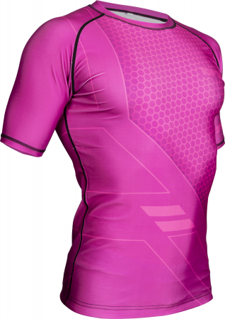 Rash Guard “COMBat” - pink, size L [2]