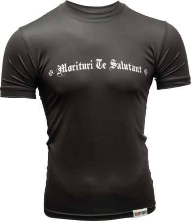 Tricouri - Tricou "Morituri Te Salutant”, Top Ten, Negru, 2XL