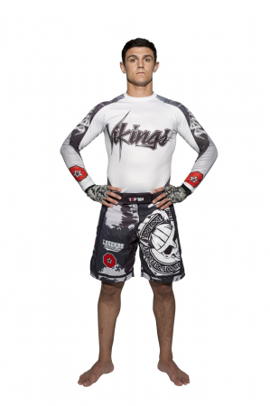 Rash Guard „Vikings” - maneca lunga, alb, dimensiunea XXL [5]