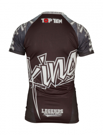 Rash Guard “Vikings” - short sleeve, black-white, size XXL [1]