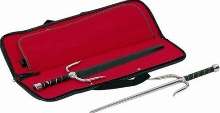 Saci sporturi de lupta - Sac/Suport de arme "Sai" negru