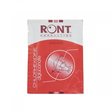 Ingrijire corporala - Set 10 servetele cu Chlorhexidine