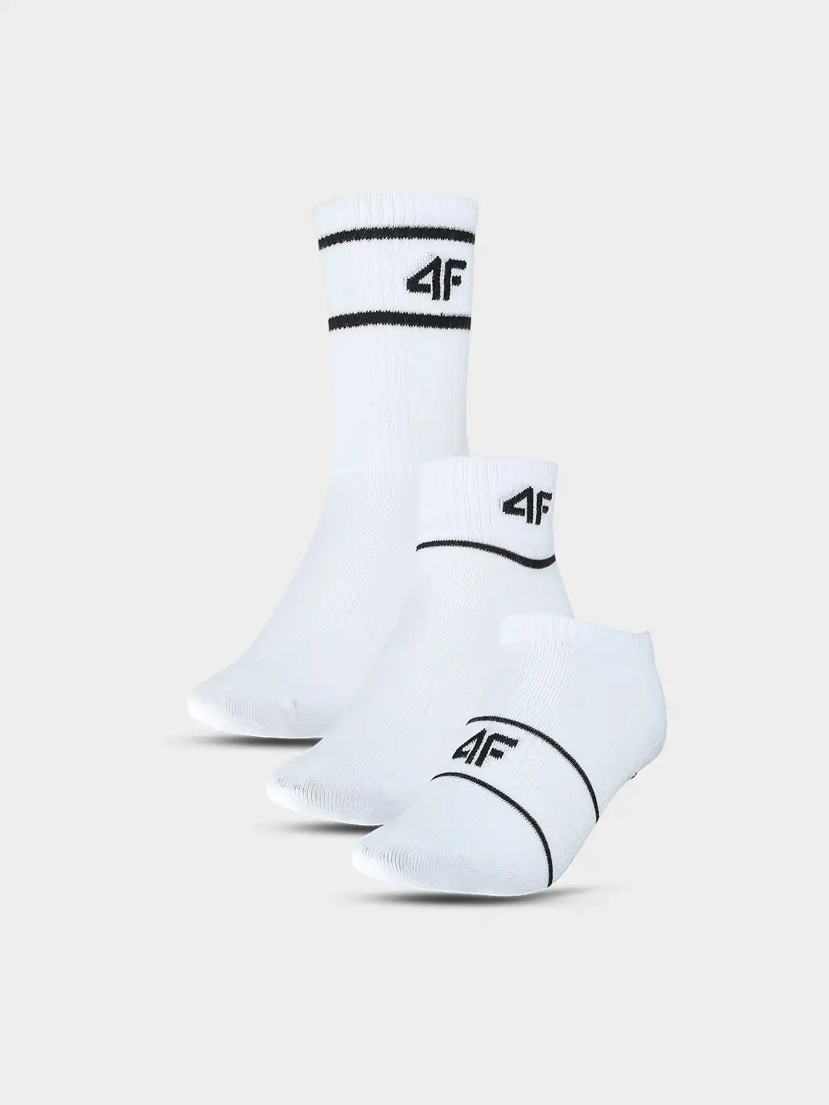 Sosete - 3-pack socks, White, 39-42