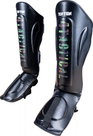 Tibiera “4Tactical” - negru/verde, S [2]