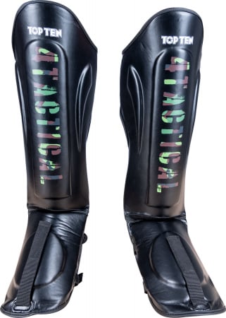 Tibiere - Tibiera “4Tactical” - negru/verde, S