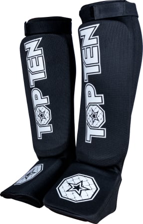 Kickboxing - Tibiere „Contender“, Top Ten, Negre, XL