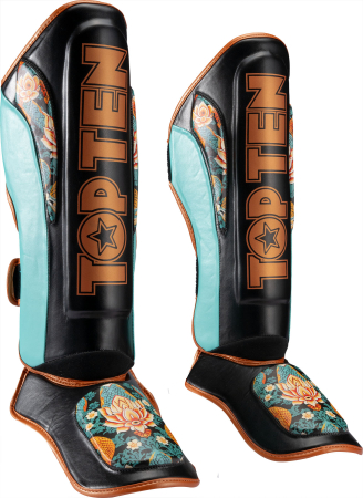 Import - shin- and instep guard "Ryu del Mar" - black, size L