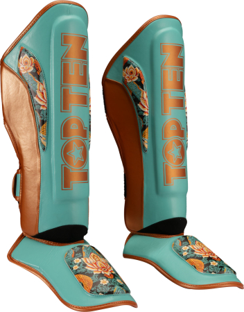 Import - shin- and instep guard "Ryu del Mar" - blue, size M