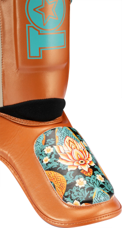 shin- and instep guard "Ryu del Mar" - orange, size XL [5]