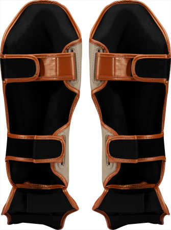 shin- and instep guard "Ryu del Mar" - orange, size L [3]