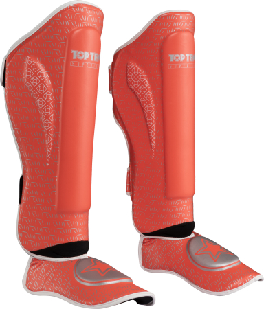 Import - Shin- and Instep Guard “Superior” - salmon, size XL