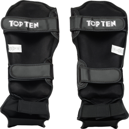 Shin- and Instep Guard “Urban Arts” - black-red, size XL [3]