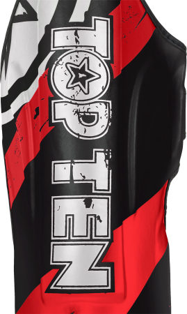 Shin- and Instep Guard “Urban Arts” - black-red, size XS [5]