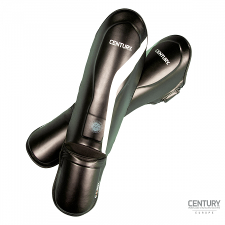 Tibiere+Botoșei C-GEAR Determination aprobate WAKO Negru/Alb S