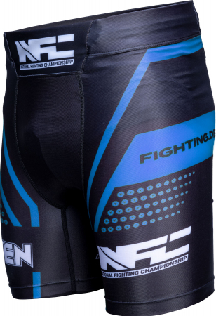 Colanti scurti "NFC", Top Ten MMA, Negru cu albastru, XS [3]