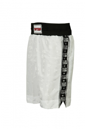 Ultimele bucati - Pantaloni scurti, "TOP TEN Stripe", Top Ten, Alb, XL