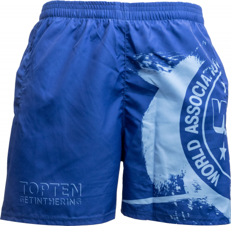 Kickboxing - Pantaloni scurti “WAKO Shadow” Top Ten, Albastri, XS