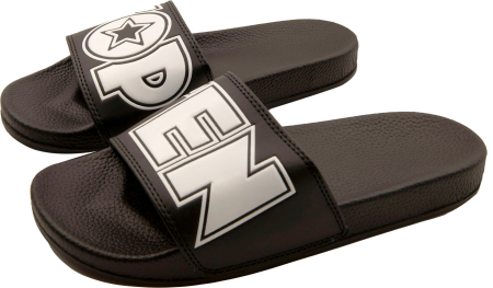 Import - Slippers "Budolettes" - black, size 49