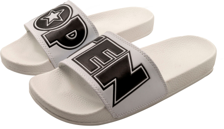 Import - Slippers "Budolettes" - white, size 48