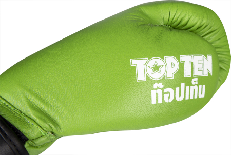 Manusi sparring „Ajarn”, Omologate IFMA, Top Ten, Verde, 12 oz [6]