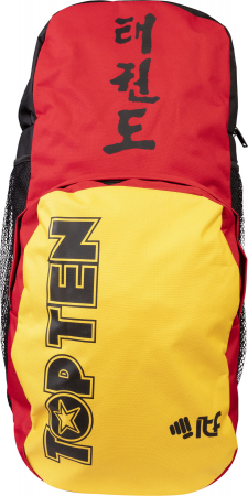Import - Sports backpack “ITF Skyscraper” - black-red-gold