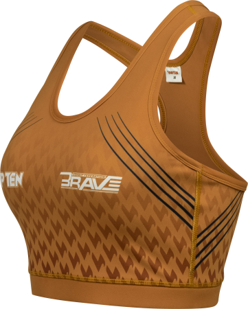 Bustiera sport “BRAVE Fight Night” - maro, marime S [2]