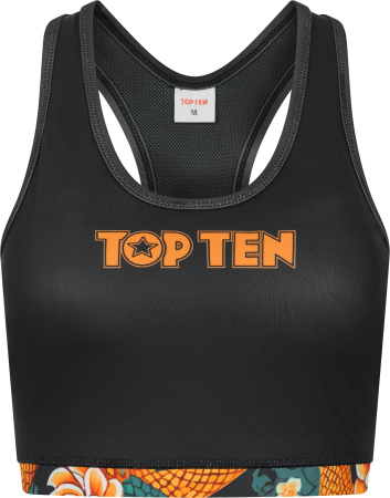 Import - Sports Bra "Ryu del Mar" - black, size M