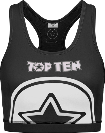 Import - Sports-Bra “WAKO” - black, size XL