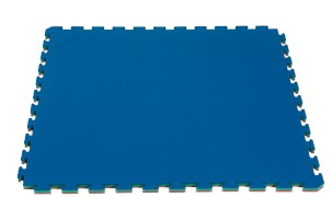 Import - Sports floor, tatami “Green WKF approved” - 100cm x 100cm x 2cm, blue-green-red