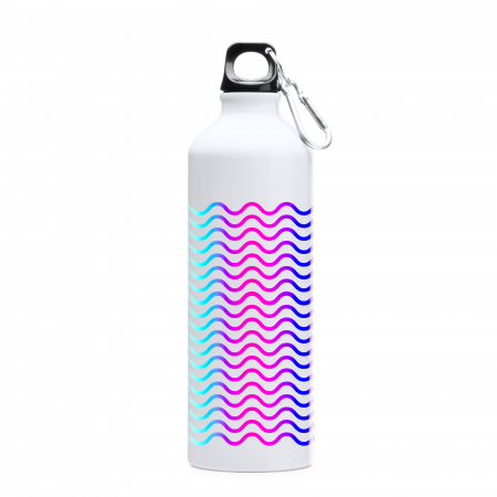 Sticla personalizabila, din aluminiu cu carabina [1]