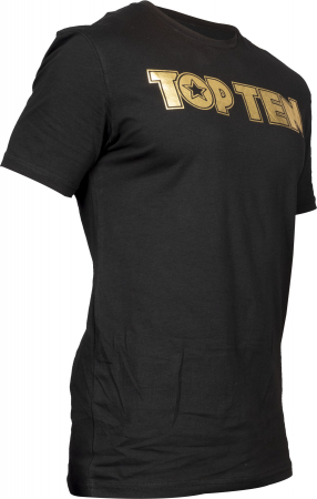 Tricou “Athlete” - negru-auriu, marimea M, cu eticheta WAKO [3]