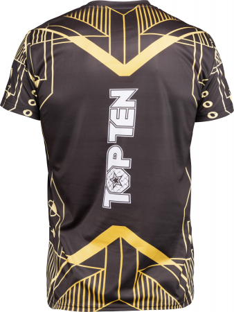 Tricou „BRAVE“ - Negru/Auriu, marimea XL [3]