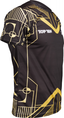 Tricou „BRAVE“ - Negru/Auriu, marimea XL [1]