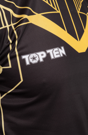 Tricou „BRAVE“ - Negru/Auriu, marimea XXL [4]