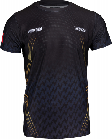 Tricou “BRAVE Fight Night” - Negru, Marime L [1]