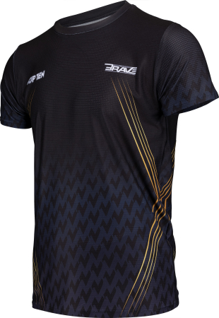 Tricou “BRAVE Fight Night” - Negru, Marime S [2]