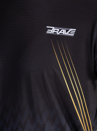 Tricou “BRAVE Fight Night” - Negru, Marime S [5]