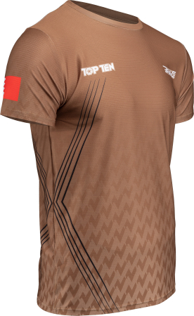 Ultimele bucati - Tricou “BRAVE Fight Night” - Maro, Marime M